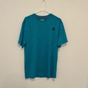 Reebok Men's Teal Short Sleeve Tee